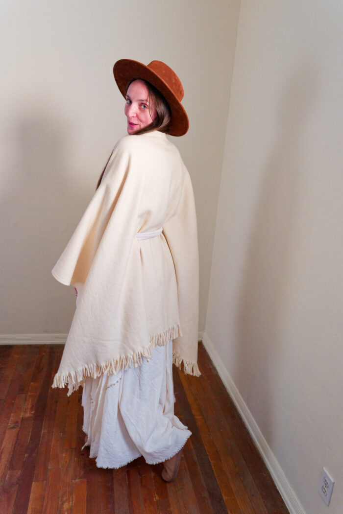 woolen poncho - Image 2