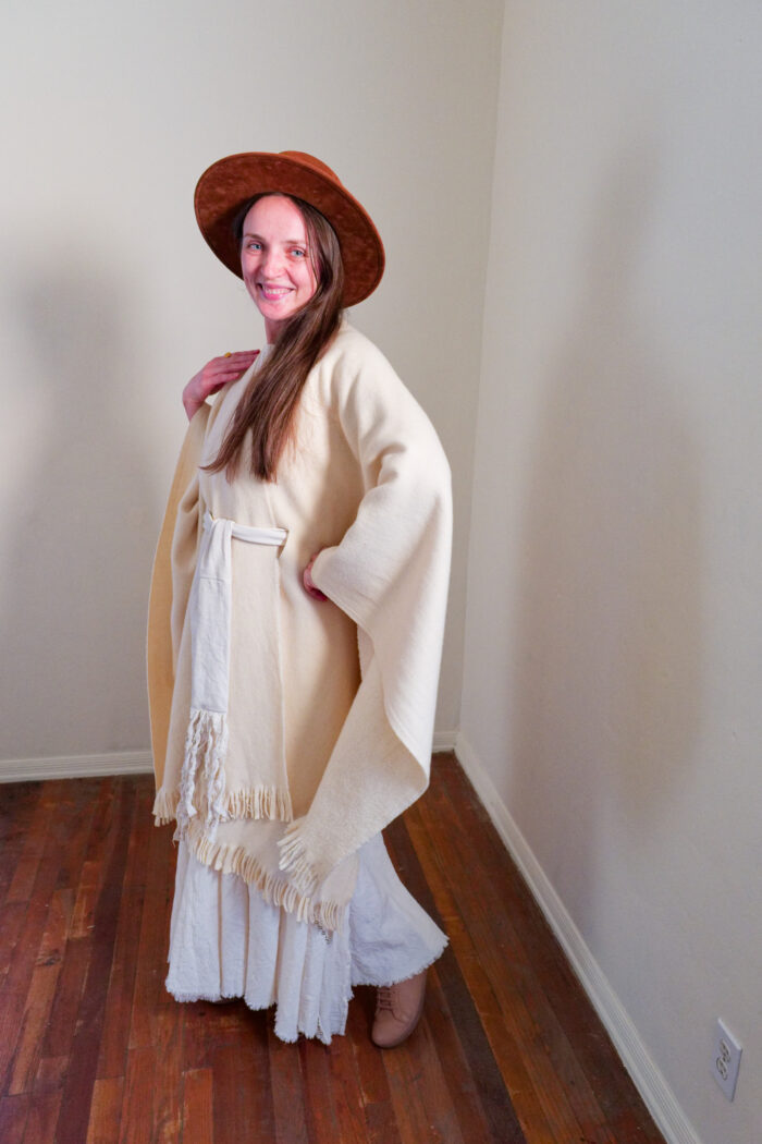 woolen poncho - Image 3