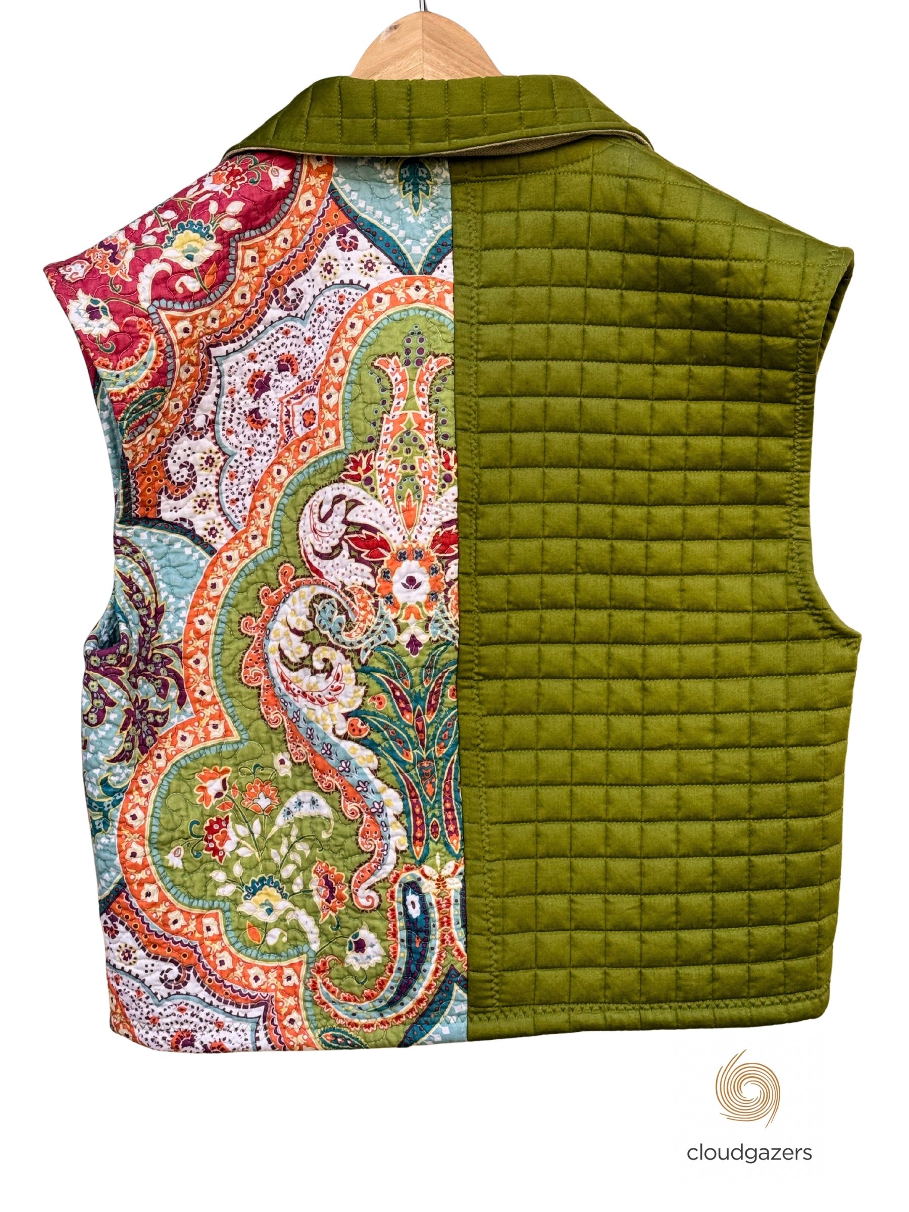 Re-imagined Split Quilted Vest - Image 3